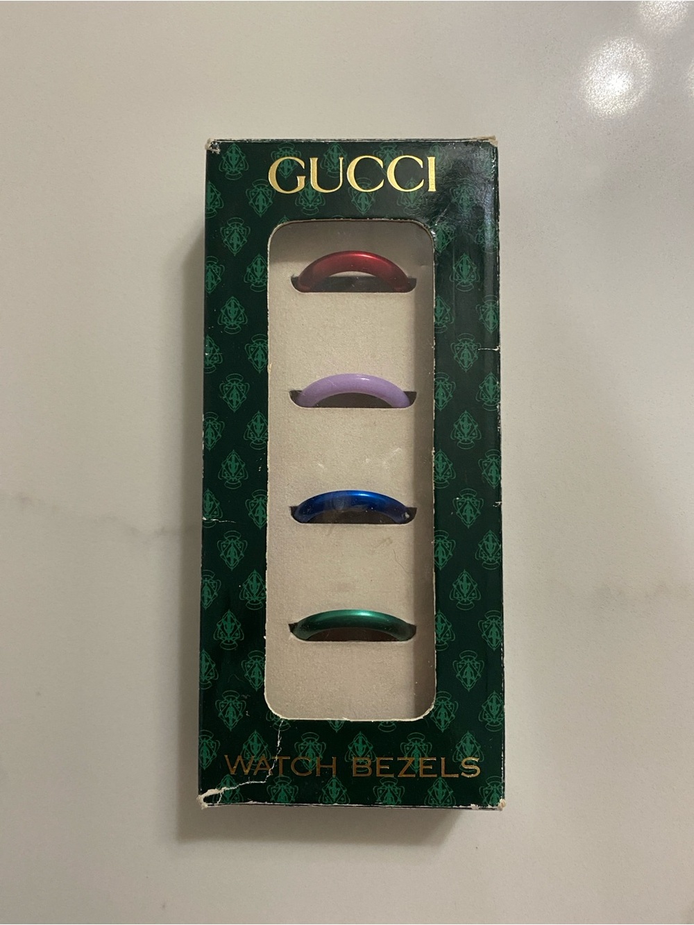 Gucci vintage interchangeable watch bezels